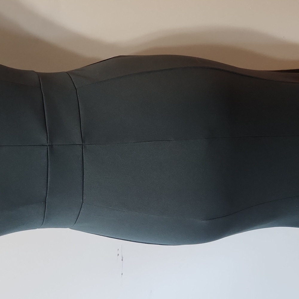 Dark green Halter Top gown - Picture 9 of 13